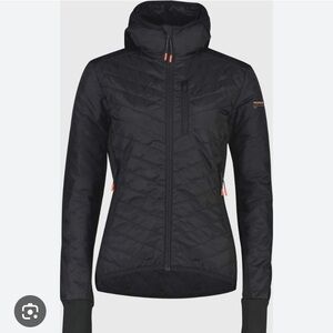 Mons Royale Wool Down Alternative Black Insulation Ski Jacket